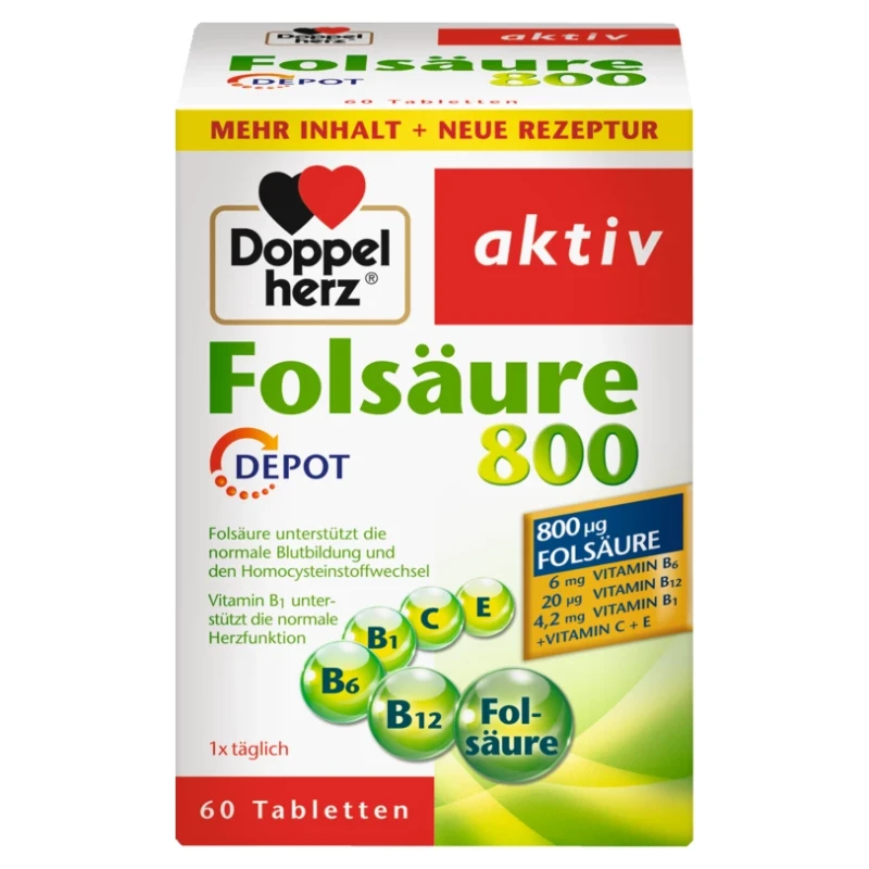 DH aktiv Folna kiselina 800 a 60 tableta