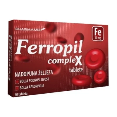 Ferropil complex tablete a 40