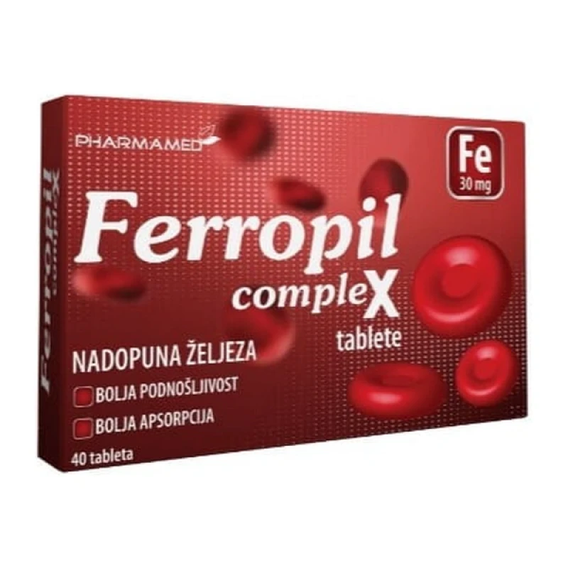 Ferropil complex tablete a 40