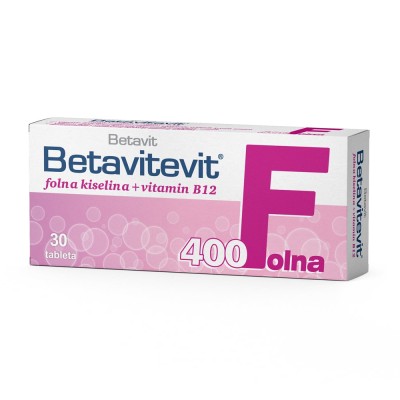 Betavitevit folna kiselina i vitamin B12 tbl a30