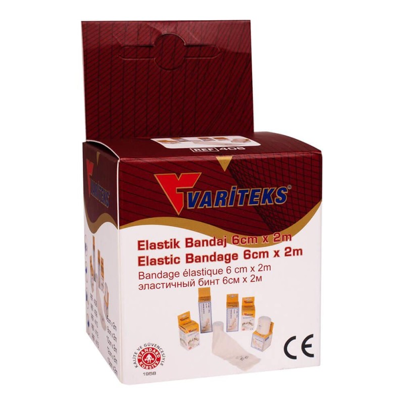 Elastični zavoj 6cmx2m V406