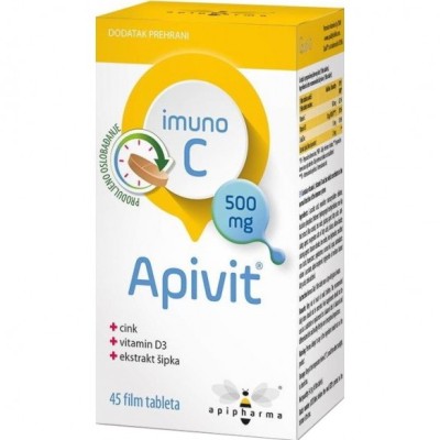 Apivit immuno C 500 tbl A45