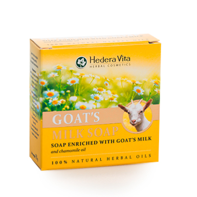 Hedera sapun sa kozijim mlijekom i kamilicom 90g