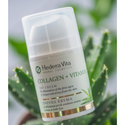 Hedera krema za lice i ruke Collagen + vit C 50ml