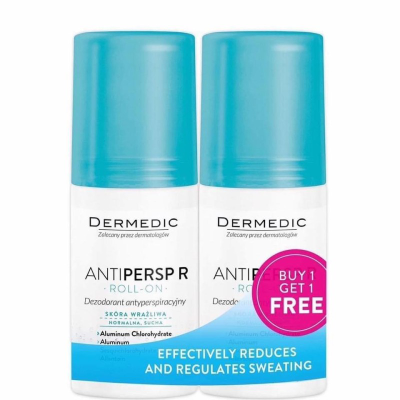 Dermedic antipersp r roll-on 1+1
