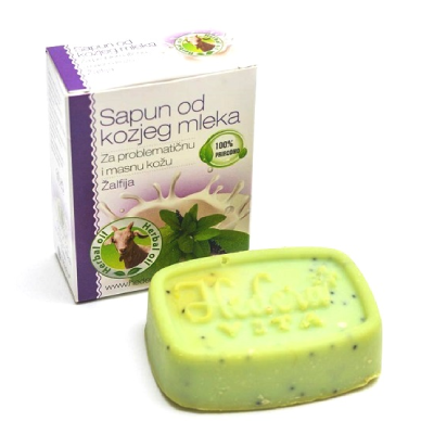 Hedera Sapun kozije mlijeko i žalfija 90 g
