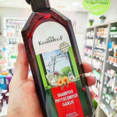 Šampon sa ekstraktom bijelog luka 500ml Krauterhof