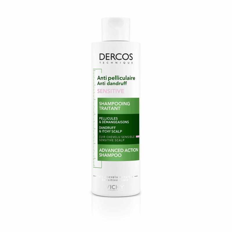DERCOS šampon protiv peruti za osjetljivo vlasište bez sulfata 200 ml