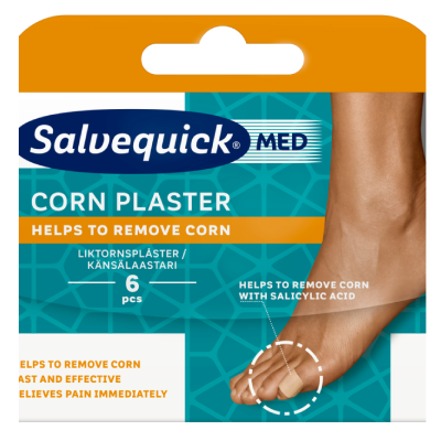 SALVEQUICK Flasteri za kurje oči – 6 komada