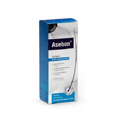 Asebon šampon protiv masne peruti 200mL
