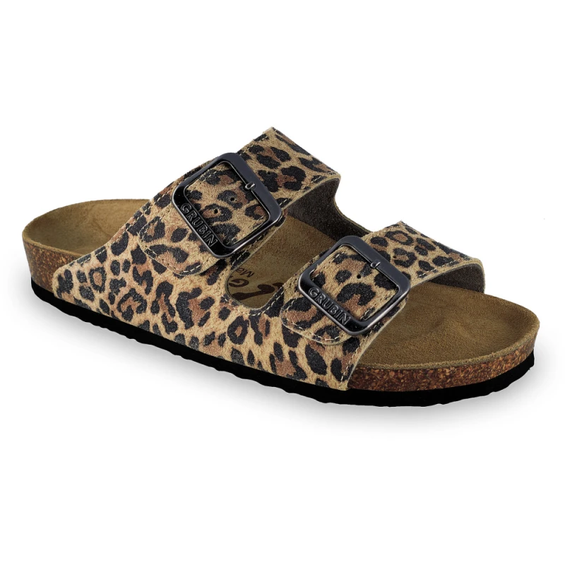 Grubin papuče Arizona- Leopard