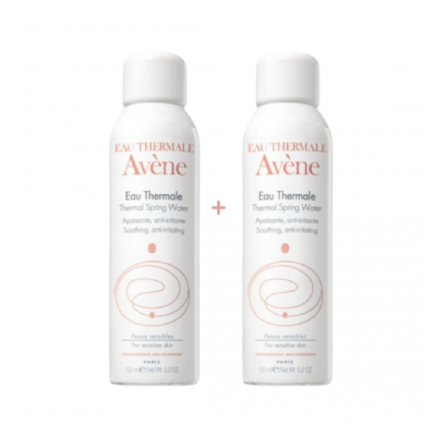 Avene duo termalna voda 2x150ml promo (1+1)