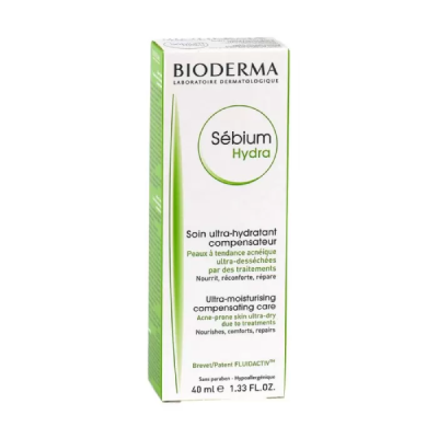 Bioderma Sébium Hydra hidratantna krema za masnu i mješovitu kožu lica 40 ml